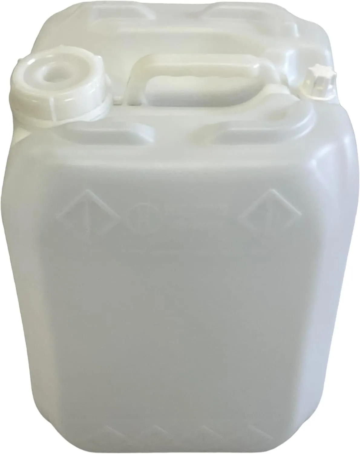 | 5.3 Gallon Tighthead Container with 70MM Cap | Carboy | Hedpack | Water Storage Container | Includes (1) Container with Cap (Clear/Natural)