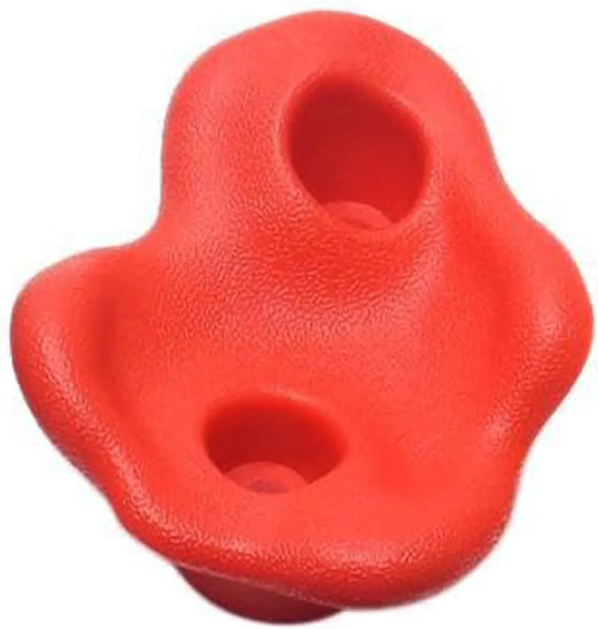 10PCS Rock Climbing Holds PE Ergonomic Comfortable Hand Feeling Climbing Rock Wall Grips for Indoor Outdoor Warrior Obstacle Course Training Playground Mounting Hardware
