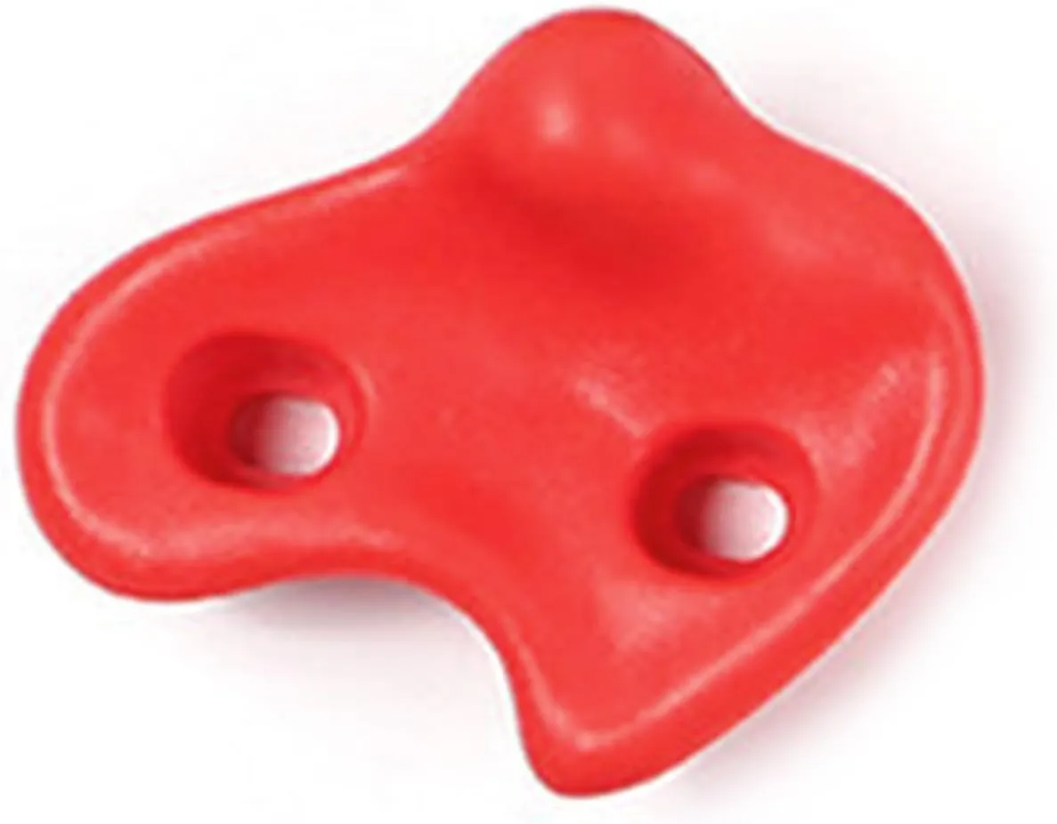10PCS Rock Climbing Holds PE Ergonomic Comfortable Hand Feeling Climbing Rock Wall Grips for Indoor Outdoor Warrior Obstacle Course Training Playground Mounting Hardware