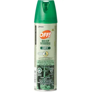 113g Deep Woods Dry Aerosol Insect Repellent