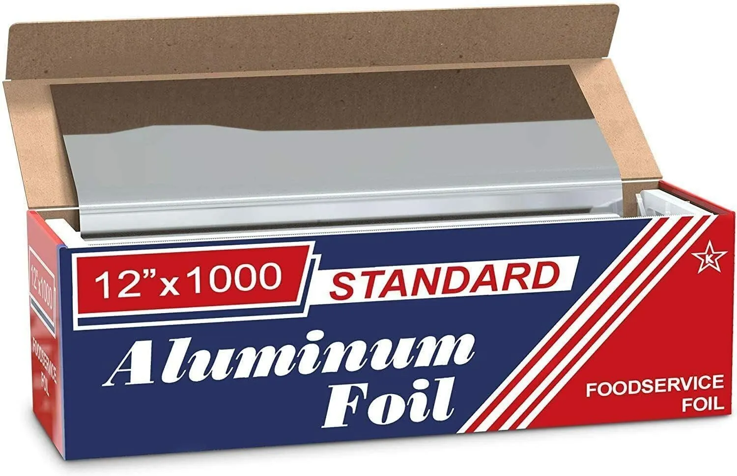 12" x 1000' Food Service Standard Aluminum Foil Roll