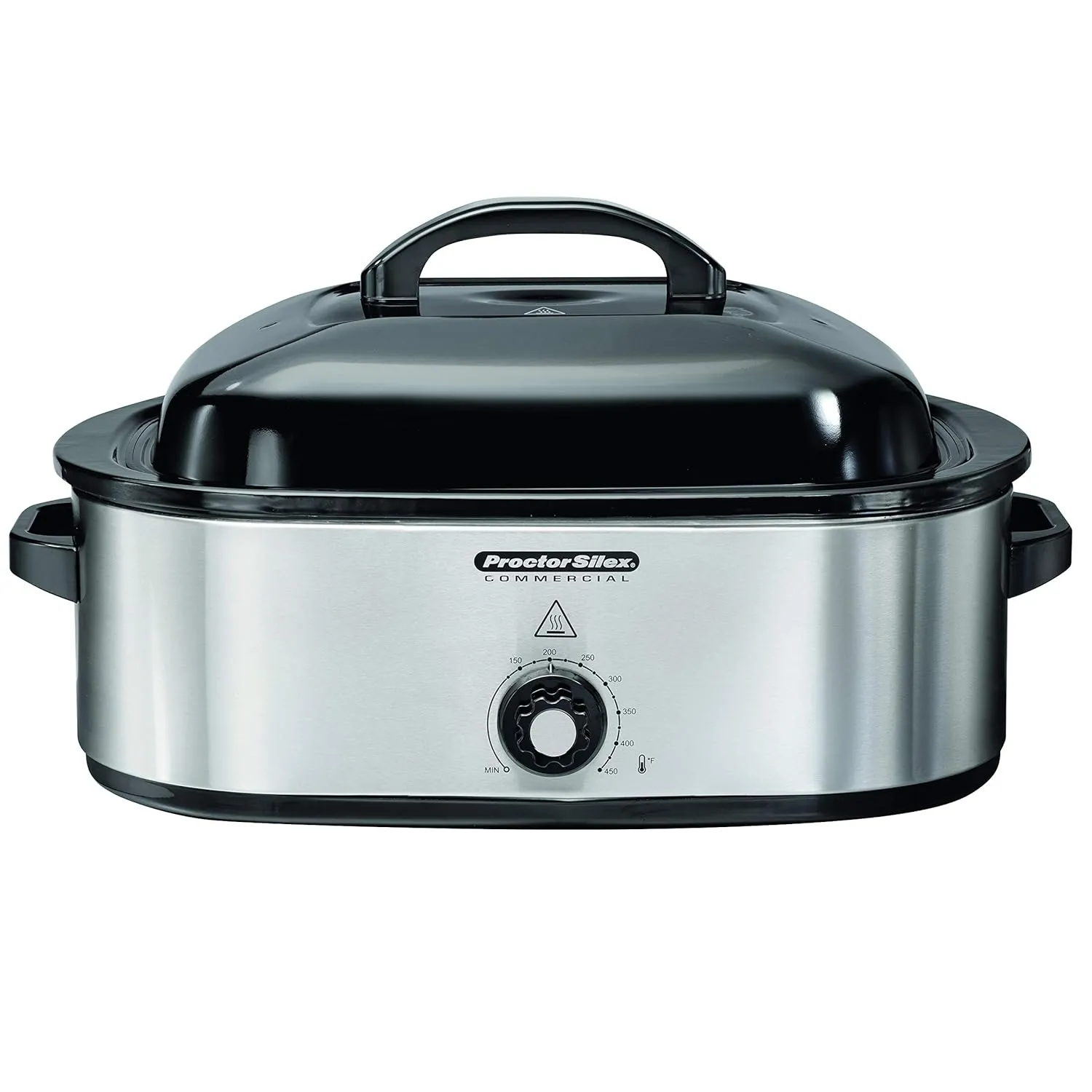 18 Quart Roaster Oven, Food Warmer, Stainless Steel (32921)