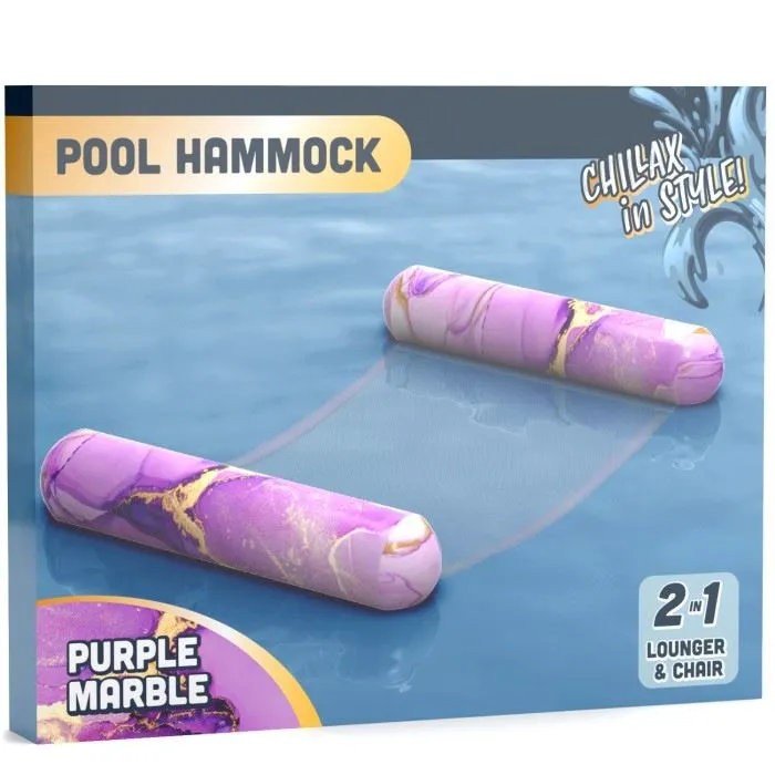 2-in-1 Pool Hammock  Lounger and Chair
