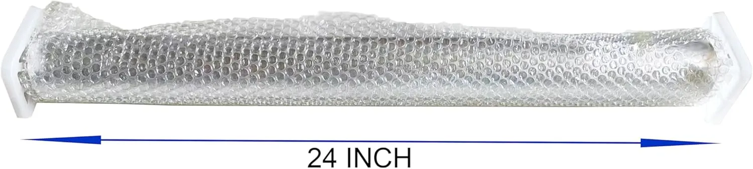 24 Inch Extra Wide Aluminum Foil Roll, 1000SQFT, 24 Inch Width x 500 Feet Length, Heavy Duty Aluminum Foil for Commercial, industrial, professinal, kitchen,grill and bbq