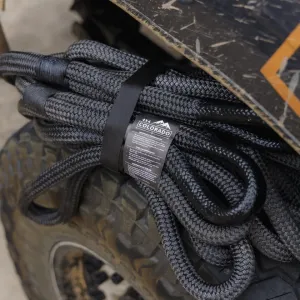 30ft Kinetic Recovery Rope 3/4", 18,260lb MBS, Heavy Duty Tow Rope for Offroad SUV, Truck, Car