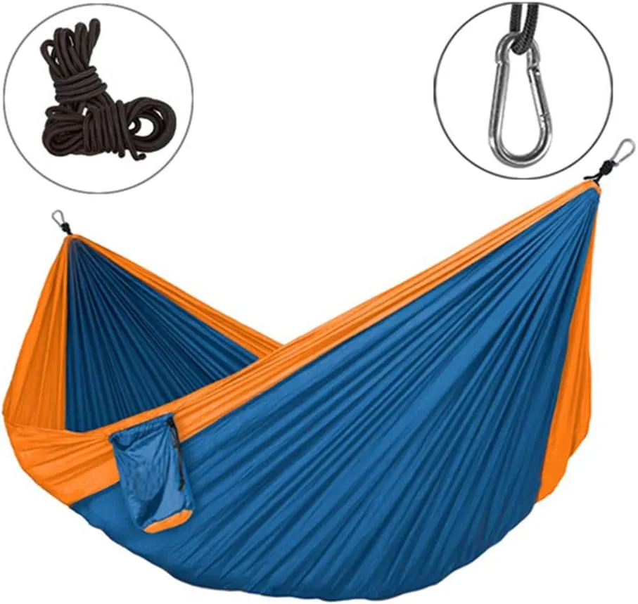 320×200Cm Hanging Hammock Portable Parachute Hammock Bed Swing Camping Survival Garden Outdoor Hunting Leisure Sleeping Hammock