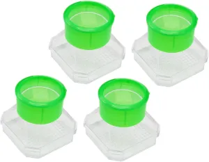 4pcs Science Observation Box with Magnifier Insect Exploration Case for High Transparency Design for for Nature Observation and Cognitive Development