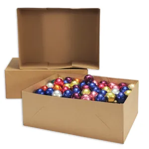 5 lb Rectangular Base Heavy Duty Brown Kraft (100/cs)