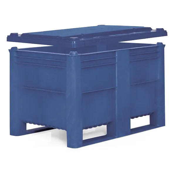 500 Litre Pallet Tank 4 Way Entry - 2 Boxed 2 Open