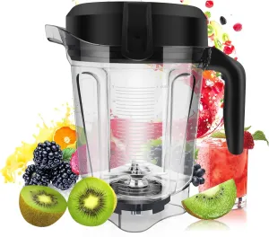 64oz Pitcher Replacement For Vitamix Blender Conatiner, Compatible with 5200 5300 6500 7500 Pro200 500 Vita-Prep vm0101 vm0102 E310 320 etc, Classic/Explorian Series Blender Container Cup