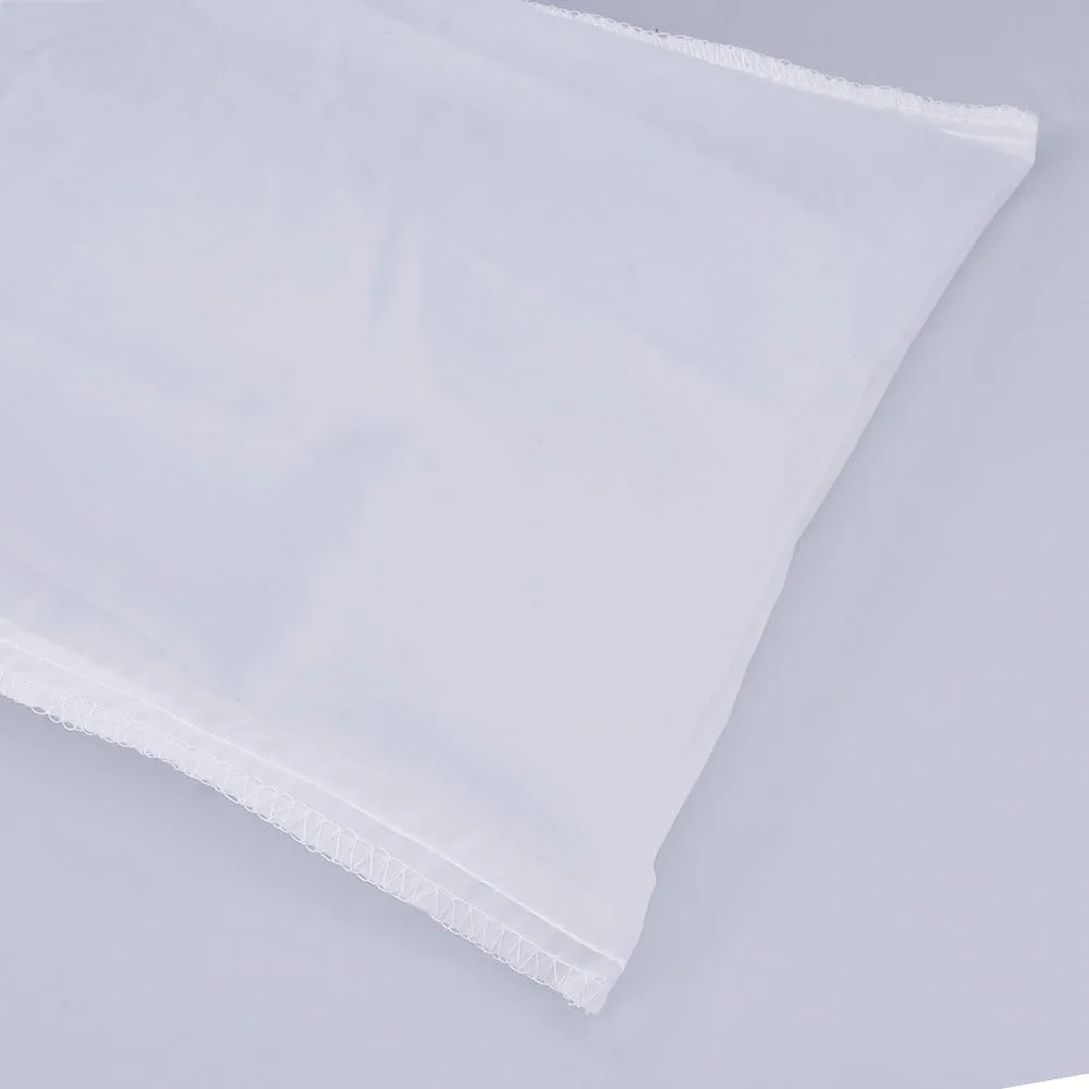 75 Micron Nylon Straining Bag Fine Mesh Food Strainer Bag, Multi Purpose Food Grade Filter Bag for Nut Milk, Juice, Cold Brew, Home Brewing (25.39" x 18.89", 2 Packs)