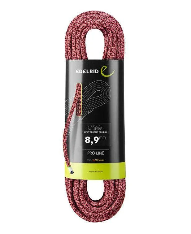 8.9mm Swift Protect Pro Dry Climbing Rope - EDELRID
