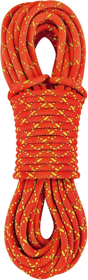 8mm Accessory Cord Prusik Cord (5/16in) 10M(32ft) Rock Climbing Accessories CE/UIAA Double Braid Pre Cut Nylon Cord High Tensile Strength for Mountain Tree Climbing, Canyoneering, Rescue