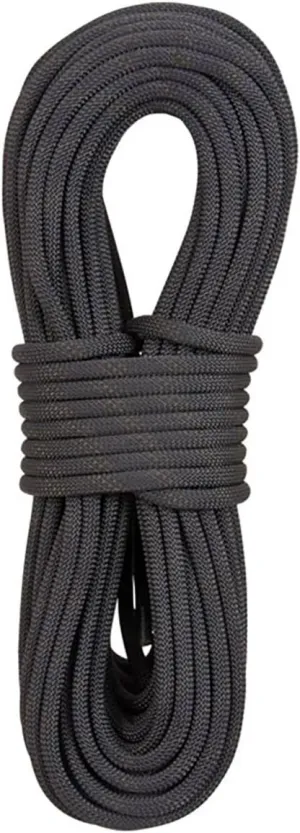 ABC Cypher 100% Polyester Do-It-All Static Work and Rescue Rope, 7/16", 300 feet, Black