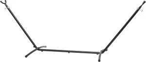 Amazon Basics 2 Person Heavy Duty Hammock Stand for Outside, Includes Portable Carrying Case, 9 foot, Black