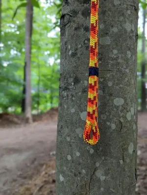 Arbo Space 11.5mm Huracan 24 Strand Double Braid Arborist Semi-Static MBS 6,800lbs Climbing Line(Eye Splice - 24 Strand Climbing, 120ft.)