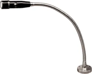 Astatic AMC105SNO-19 19" Omnidirectional Dynamic Gooseneck Microphone with 1 DPDT Push-to-Talk Switch - Gooseneck, 2 3/4 inch Flange (6' Cable)