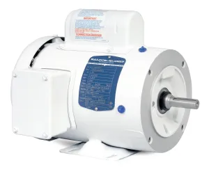 BALDOR CWDL3507 Washdown Duty Motor, Single Phase, Totally Enclosed, C-Faced, Foot Mounted, 75 hp, 1725 RPM, 1PH, 60 Hz, 56C, 3520L, TEFC, F1, 115/230V, Steel