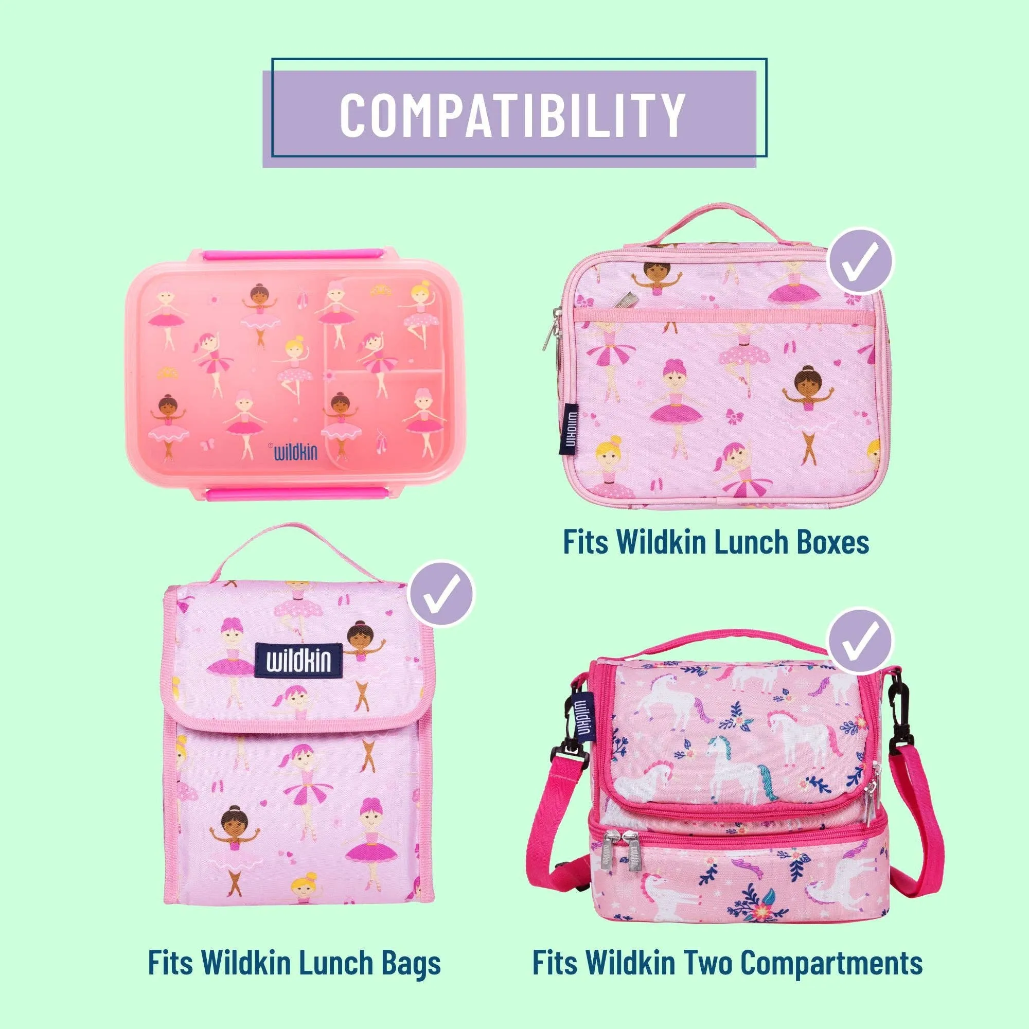 Ballerina Reusable Food Container Bento Box
