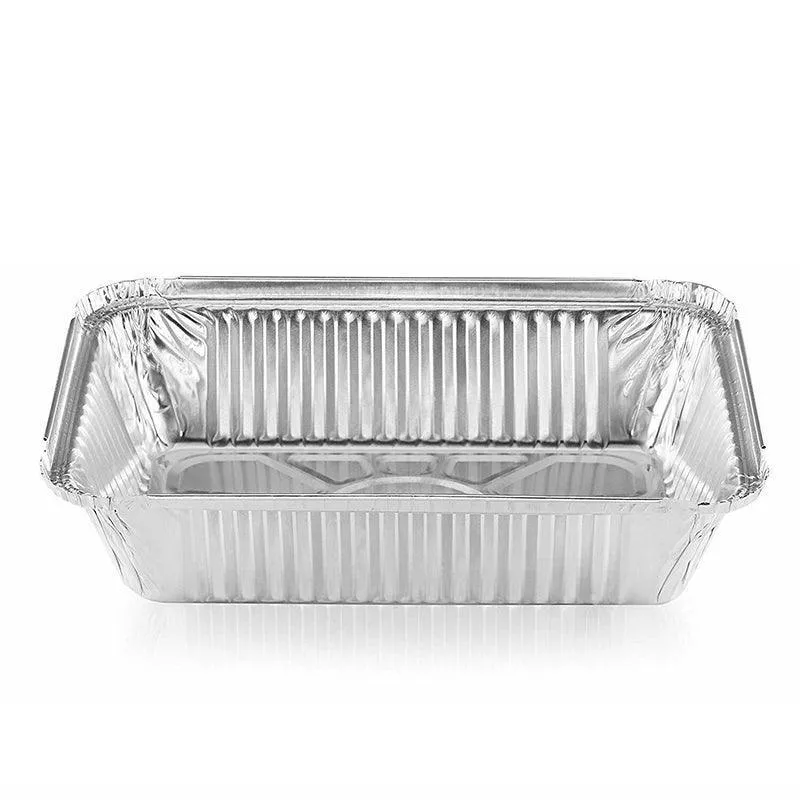 Bbq Aluminium Oven Foil Trays Food Disposable Container Tray Roasting Baking Au