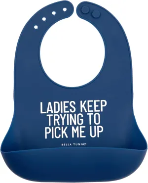 Bella Tunno Wonder Bib – Waterproof Silicone Bibs for Boys & Girls, Non-toxic & BPA Free Silicone Baby Bibs & Toddler Bibs