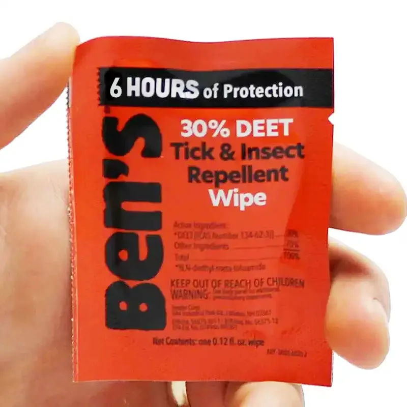 Ben's Tick and Insect Repellent Wipes - 12pk