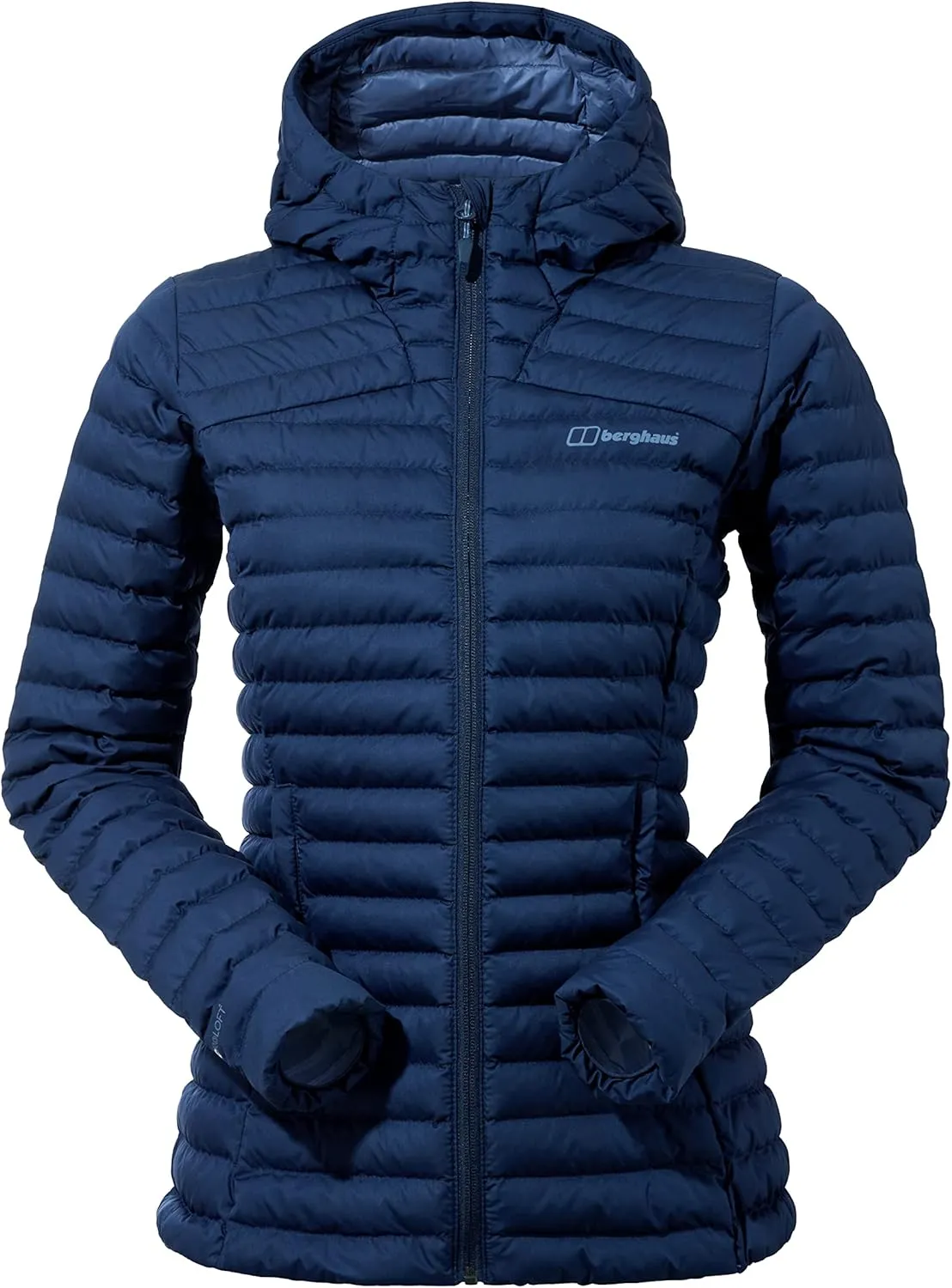 Berghaus Women's Standard Puffer Insulated Jacket Water Repellent Nula, Micro Dusk