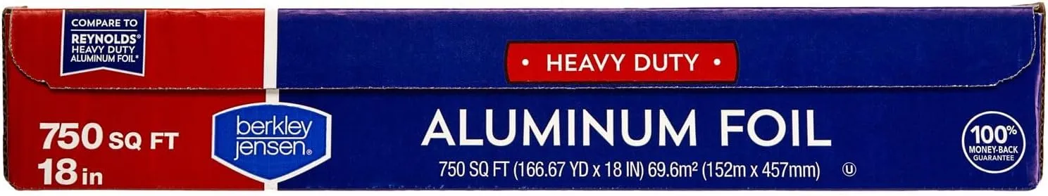Berkley Jensen Heavy-Duty Aluminum Foil, 500 Sq. Ft
