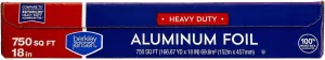 Berkley Jensen Heavy-Duty Aluminum Foil, 500 Sq. Ft