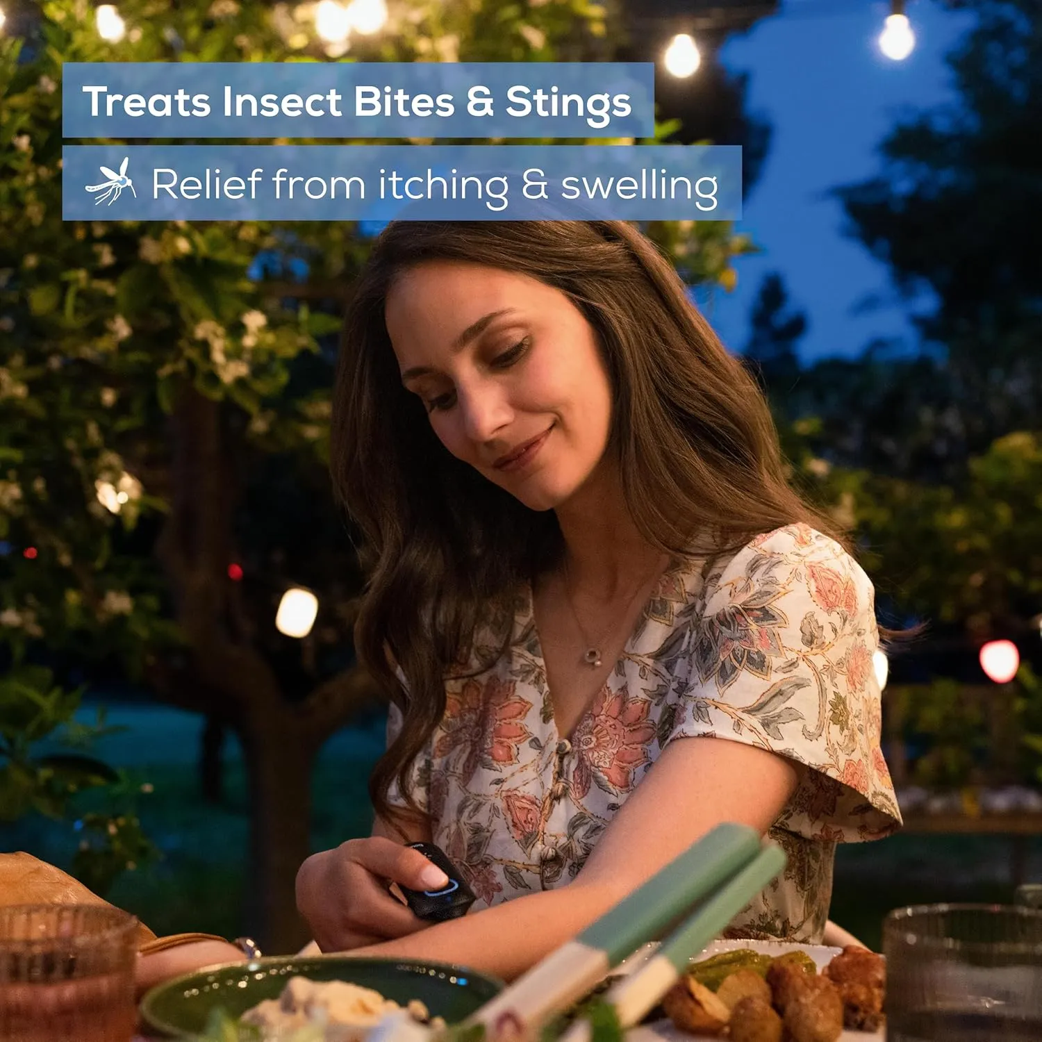 Beurer BR90 Insect Sting and Bite Relief with Light, Chemical-Free Bug Bite Healer for Day and Night, Electronic Heat Device for After Mosquito Bites to Ease Itching and Swelling