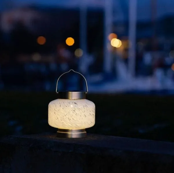 Boaters Glass Solar Lantern