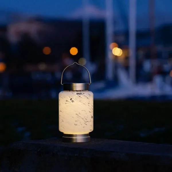 Boaters Glass Solar Lantern