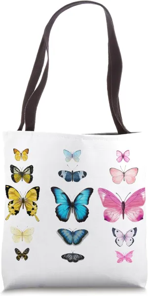 Butterfly Specimen Collection Design by Gilded Lillie Tote Bag