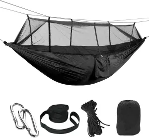 Camping Hammock, Portable Hammocks with Mosquito Net,Best for Outdoor Hiking Travel (12)