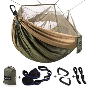 Camping Hammock Tent, Portable Single Hammock with Net
