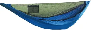 Camping Tarp,mosquito Tent,Simple and Easy to Use, with Mosquito Net, 210T Nylon, Designed for Outdoor Camping Hiking Rest Built Hammock(Dark Blue)