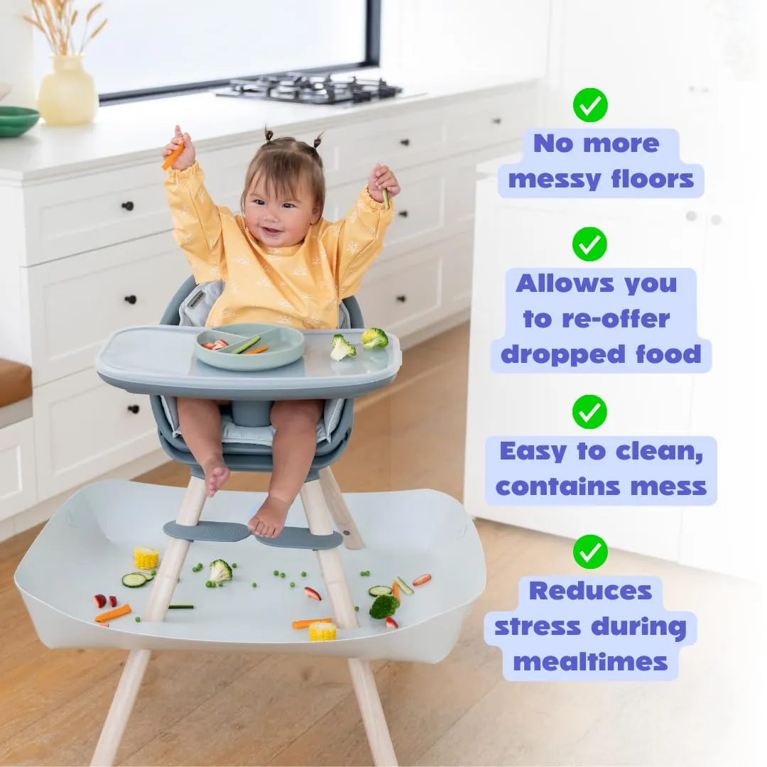 CATCHY - Food Catcher - Compatible with Maxi-COSI Moa 8-in-1 High Chair   11 Other High Chairs - Highchair Sold Separately - Baby & Toddler Food & Mess Catcher - Under High Chair Accessory