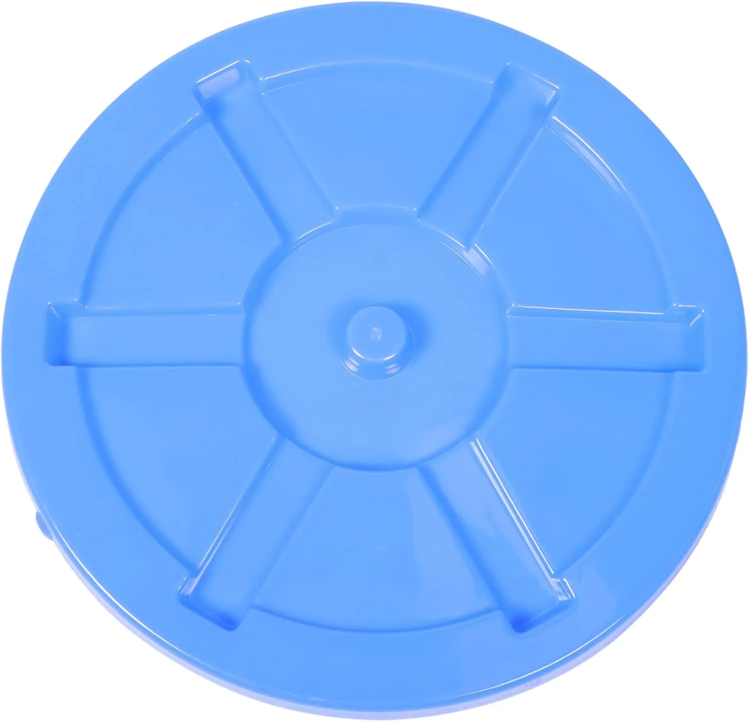 CHILDWEET Outdoor Sanitation Waste Bin Lid Cover Plastic Trash Can Protector Replacement Lid for Trash Barrel Lid Small Big Garbage Can Lid