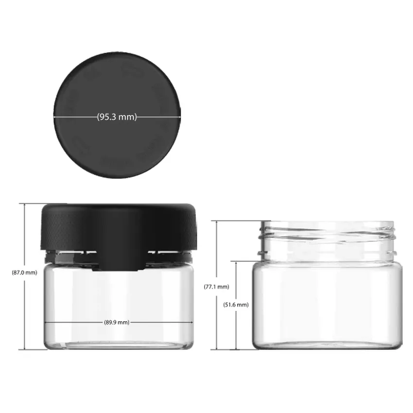 Chubby Gorilla 10Oz (300Cc) Aviator Cr Xl Container With Inner Seal & Tamper Evident Break-Off Band (Opaque White Container With Opaque White Closure) - (80 Count)