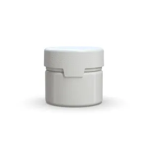 Chubby Gorilla 10Oz (300Cc) Aviator Cr Xl Container With Inner Seal & Tamper Evident Break-Off Band (Opaque White Container With Opaque White Closure) - (80 Count)