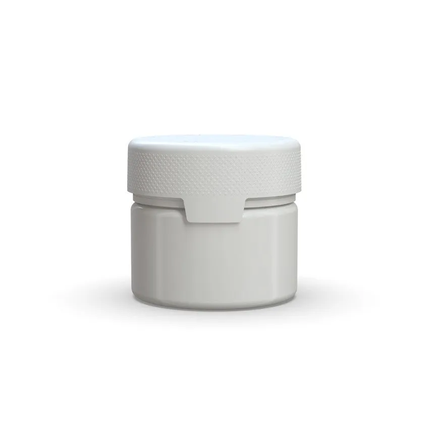 Chubby Gorilla 10Oz (300Cc) Aviator Cr Xl Container With Inner Seal & Tamper Evident Break-Off Band (Opaque White Container With Opaque White Closure) - (80 Count)
