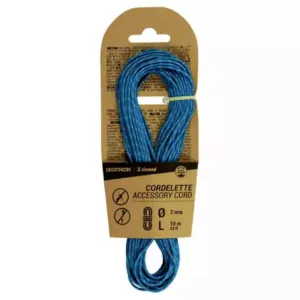Climbing And Mountaineering Cordelette 2 Mm X 10 M - Blue