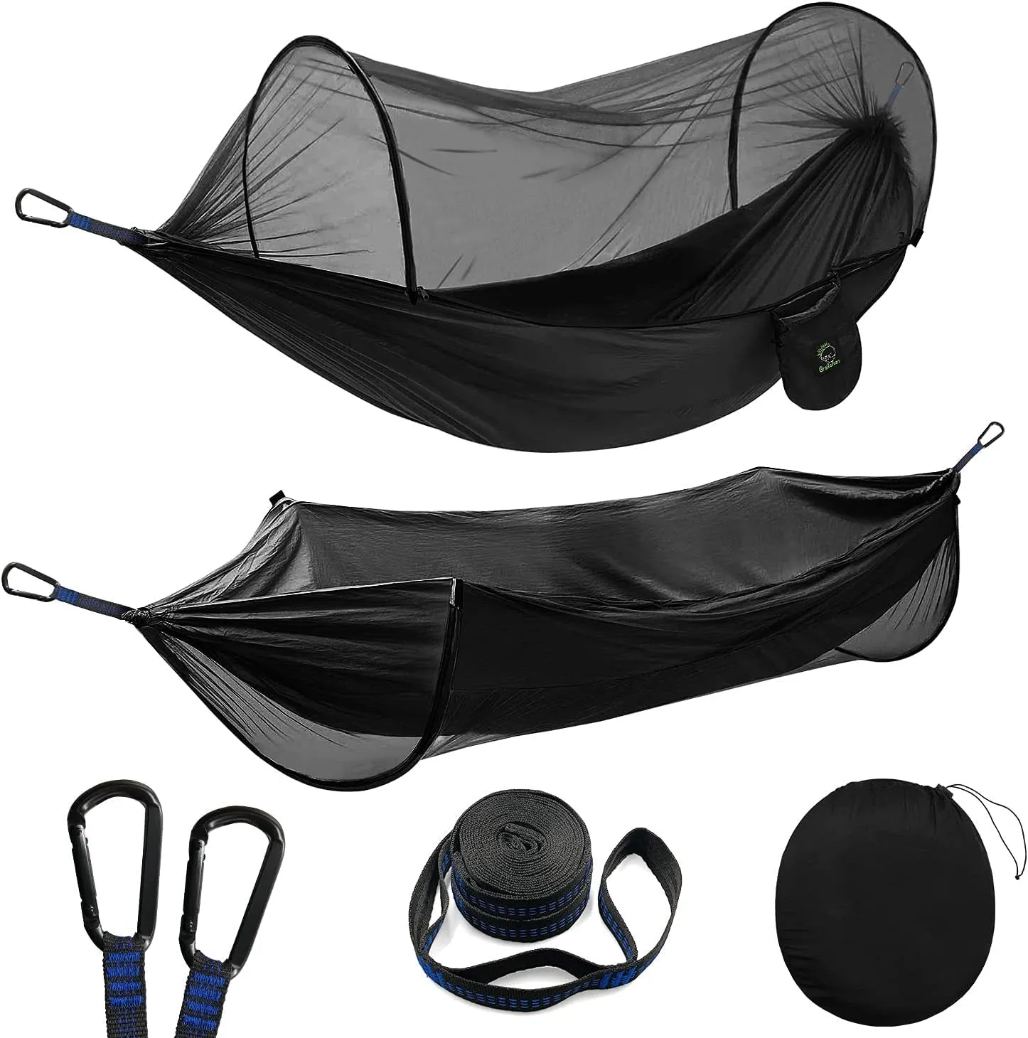 Consistent quality for Portable Hammock Backpacking, Travel Beach Tent Camping, or Net Camping Mosquito Net, for Indoor, Hammock Hammock Friendly Hiking, Camping Outdoor, Double, with Accessories Single Backyard,