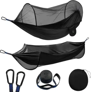 Consistent quality for Portable Hammock Backpacking, Travel Beach Tent Camping, or Net Camping Mosquito Net, for Indoor, Hammock Hammock Friendly Hiking, Camping Outdoor, Double, with Accessories Single Backyard,
