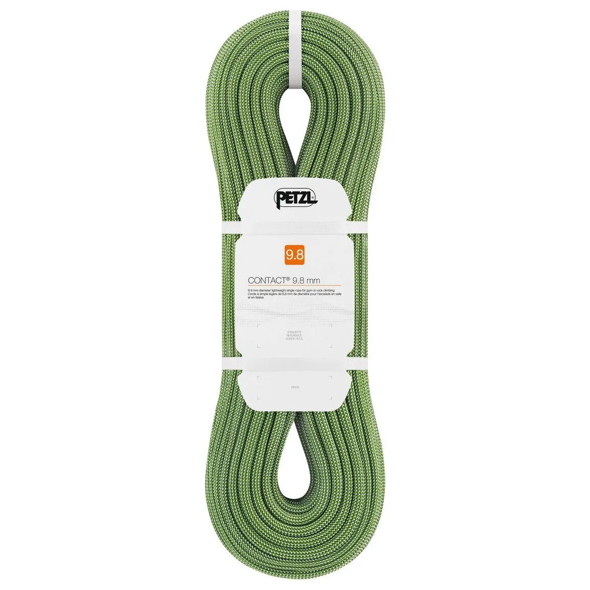Contact (9.8mm, 70m) - green, climbing rope