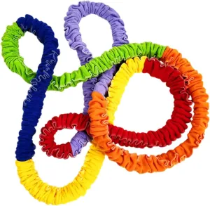 Cooperative Stretch Band, Cooperative Stretch Rope, Teamwork Play, Multiplayer Dynamic Movement Exercise Prop for Family