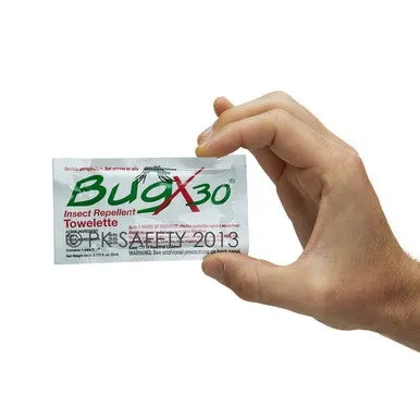 Coretex BugX30 Wall Mount Towelettes 50/Box 12644