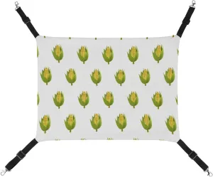 Corn Hanging Cat Bed Soft Breathable Pet Hammock for Cage Pet Sleeper for Kitten Ferret Puppy Rabbit
