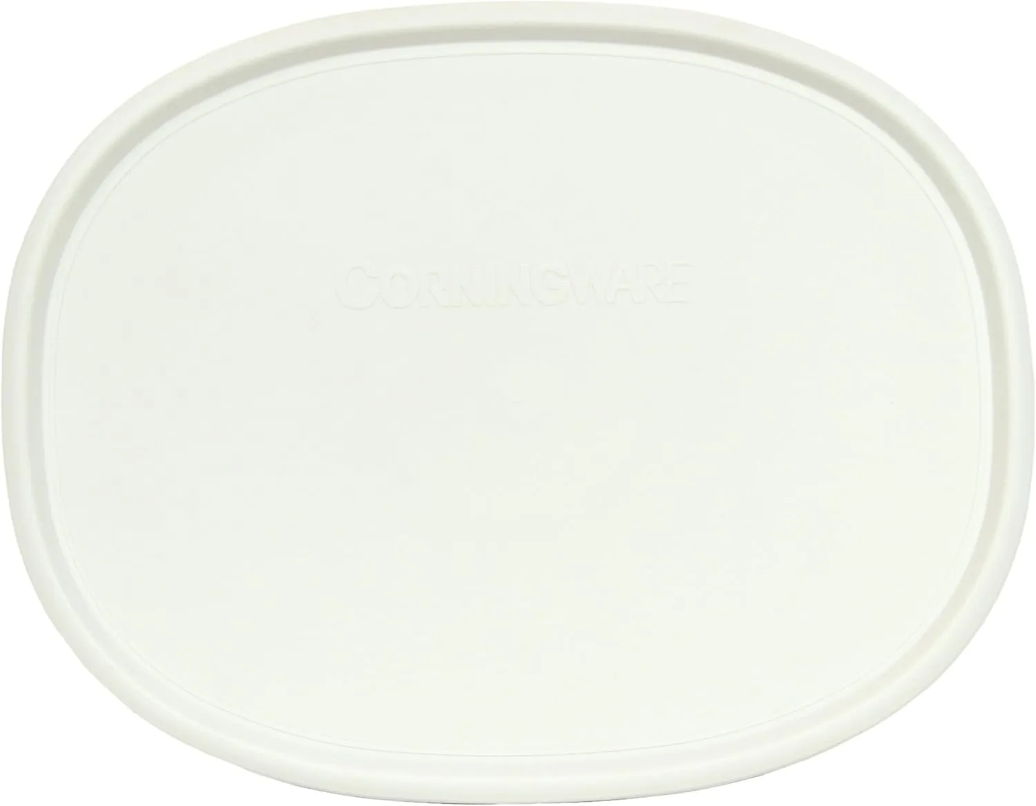 CorningWare F-2-PC Oval French White 2.5-qt or 1.5-qt Lid