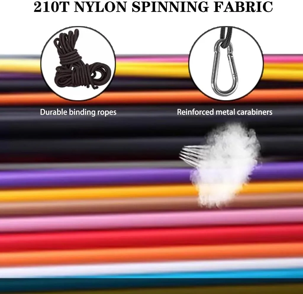 Creative Color Printed Hammock, Camping and Relaxation Anti-Rollover Double Hammock, for Garden/Travel/Backyard, Load Bearing 300kg/661.4lbs